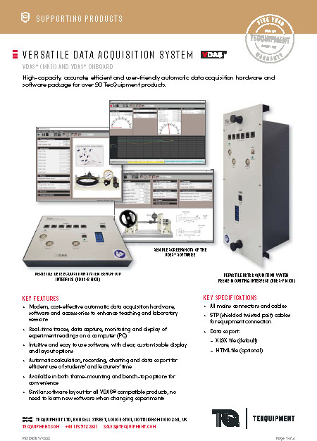 TecQuipment VDAS