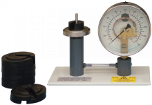 Calibration of a Pressure Gauge (H3A) TecQuipment | Fluid Mechanics
