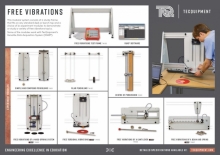 Free Vibrations Test Frame (TM160) Poster TecQuipment | Theory of Machines: Vibration