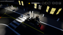 QLabs Virtual QCar Screenshot Self Driving Vehicles online curriculum