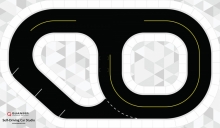 Floor Map SDTS Layout Quanser QCar | Self-Driving Car Studio